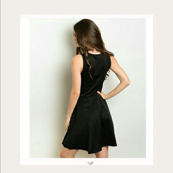 Not for sale NWOT LACE UP SKATER DRESS - Picture 2 of 4